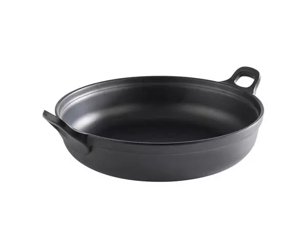 Een APS melamine paellaschaal zwart 280mm koop je bij ShopXPress