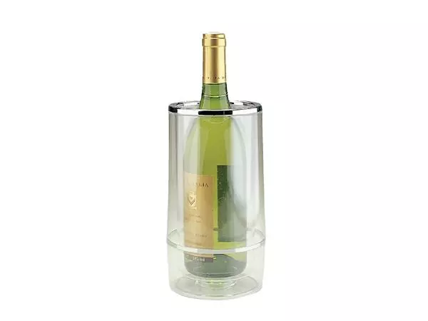 Een APS wijnkoeler transparant acryl koop je bij ShopXPress