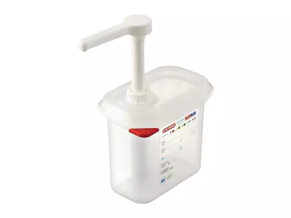 Een Araven sausdispenser GN 1/9 transparant 1,5L koop je bij ShopXPress