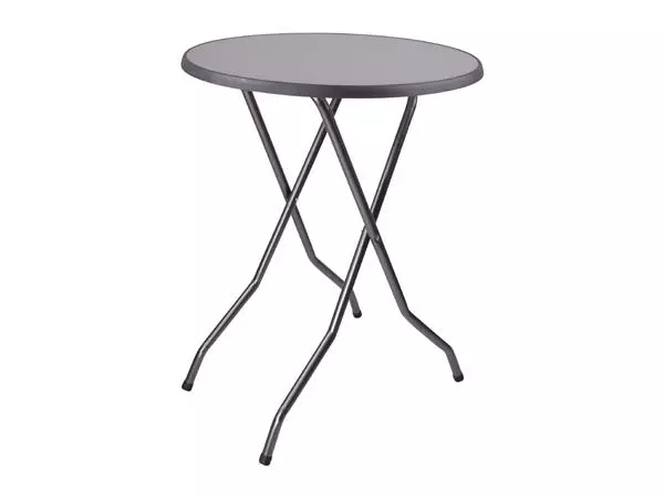 Een Statafel Barcelona Antraciet inklapbaar in- en outdoor 85cm rond koop je bij ShopXPress