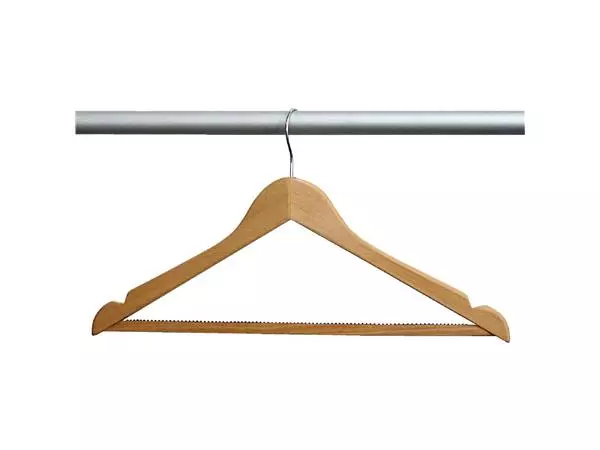 Een Bolero houten garderobehanger (10 stuks) koop je bij ShopXPress