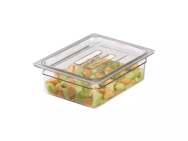 Een Cambro Camview BPA vrij GN 1/2 deksel met handvat koop je bij ShopXPress