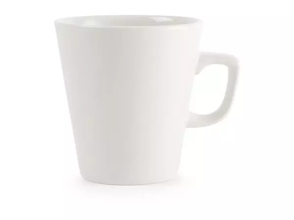Een Churchill Plain Whiteware latte mokken 440ml (6 stuks) koop je bij ShopXPress