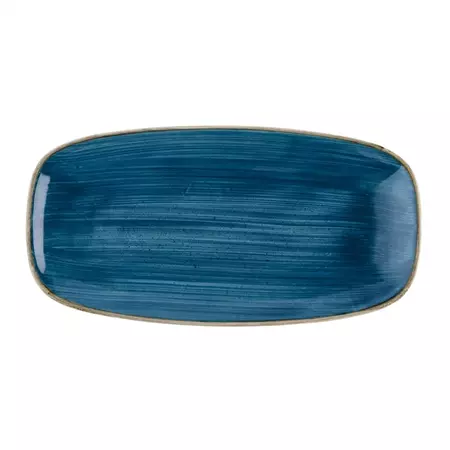 Een Churchill Stonecast Java Blue chefs ovaal bord 29.8 x 15.2 cm pak van 12 koop je bij ShopXPress