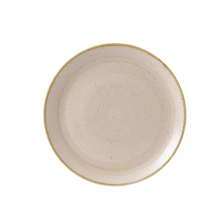 Een Churchill Stonecast Nutmeg Cream coupe bord 32.4 cm pak van 6 koop je bij ShopXPress