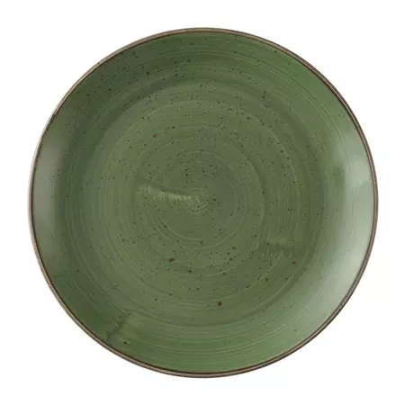 Een Churchill Stonecast Sage Green coupe borden 254mm (Pak van 12) koop je bij ShopXPress