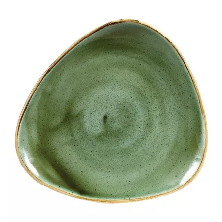 Een Churchill Stonecast Samphire Green Lotus bord 22.9 cm pak van 12 koop je bij ShopXPress