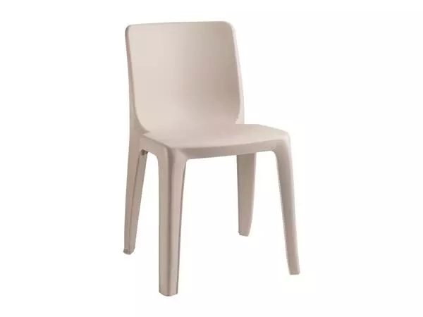 Een Denver outdoor/indoor stapelbare stoel beige koop je bij ShopXPress