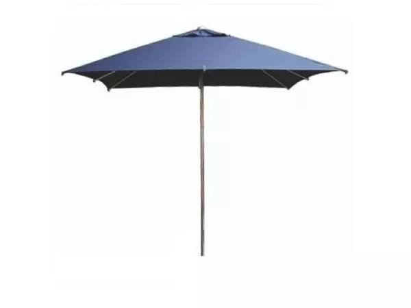 Een Eden Milan vierkante parasol 2,5 x 2,5m blauw koop je bij ShopXPress
