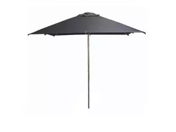 Een Eden Milan vierkante parasol 2,5 x 2,5m zwart koop je bij ShopXPress