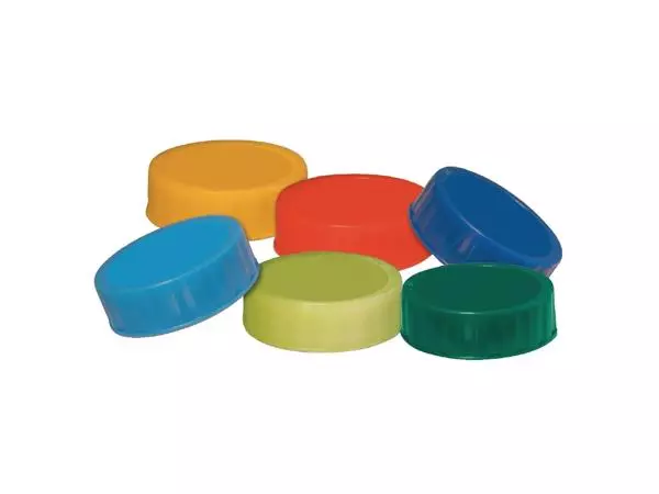 Een FIFO gekleurde doppen voor FIFO sausdispensers (6 stuks) koop je bij ShopXPress