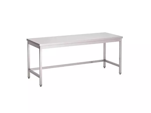 Een Gastro M RVS werktafel zonder onderblad 85x100x70cm koop je bij ShopXPress