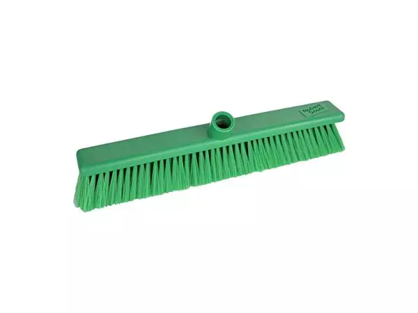 Een Jantex Hygiene zachte bezem 45cm groen koop je bij ShopXPress