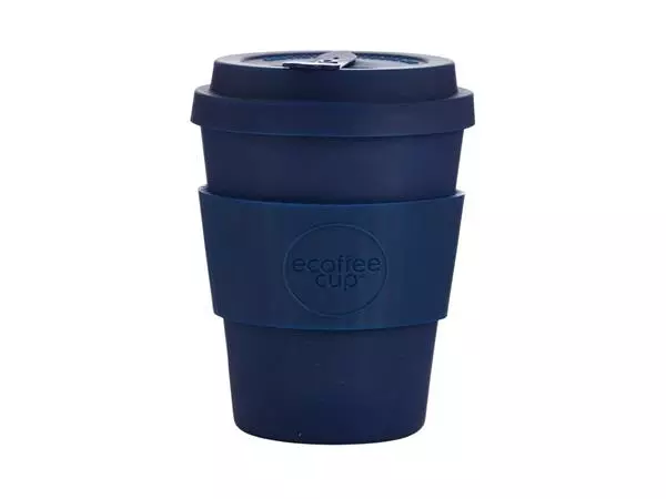 Een Kerr & Napier Ecoffee Cup herbruikbare bamboe koffiebeker donkerblauw 340ml koop je bij ShopXPress