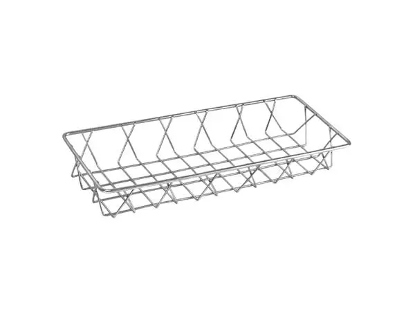 Een Olympia RVS buffetmand 5x15x35cm koop je bij ShopXPress