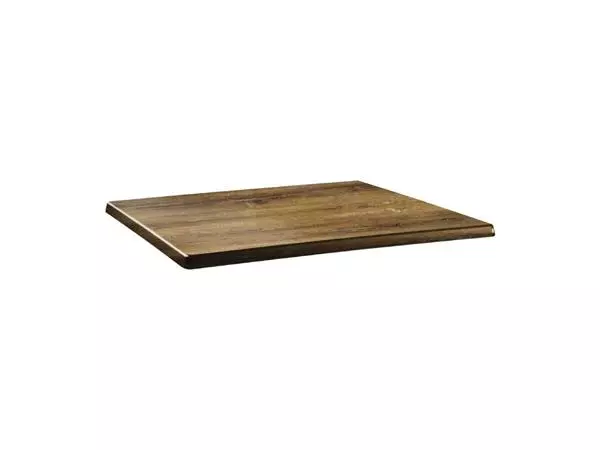 Een Topalit Classic Line rechthoekig tafelblad Atacama kersenhout 120x80cm koop je bij ShopXPress