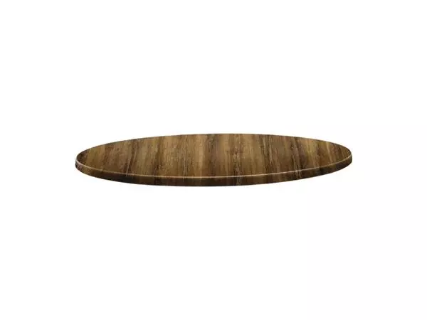 Een Topalit Classic Line rond tafelblad Atacama kersenhout 60cm koop je bij ShopXPress