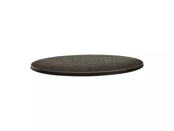 Een Topalit Classic Line rond tafelblad hout 80cm koop je bij ShopXPress