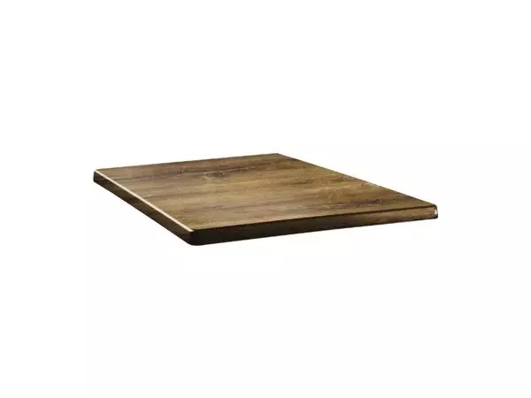 Een Topalit Classic Line vierkant tafelblad Atacama kersenhout 60cm koop je bij ShopXPress