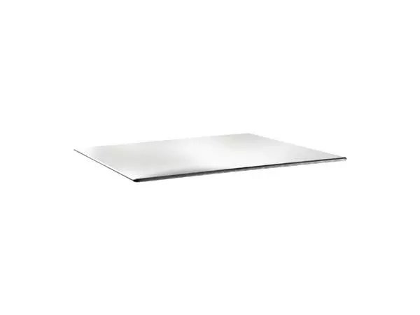 Een Topalit Smartline rechthoekig tafelblad wit 120x80cm koop je bij ShopXPress
