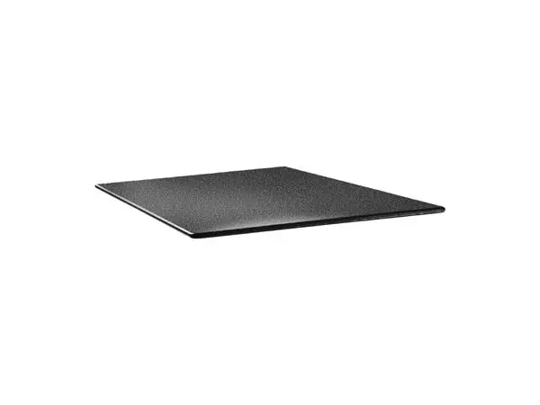 Een Topalit Smartline vierkant tafelblad antraciet 70cm koop je bij ShopXPress