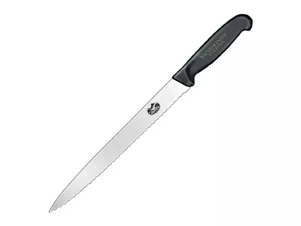 Een Victorinox Fibrox gekarteld vleesmes 25,5cm koop je bij ShopXPress