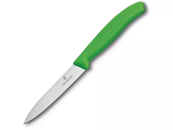 Een Victorinox schilmesje groen 10cm koop je bij ShopXPress