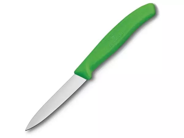 Een Victorinox schilmesje groen 8cm koop je bij ShopXPress