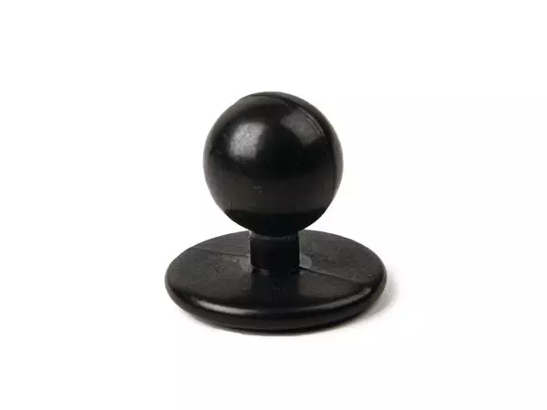 Een Whites bolknopen zwart (12 stuks) koop je bij ShopXPress
