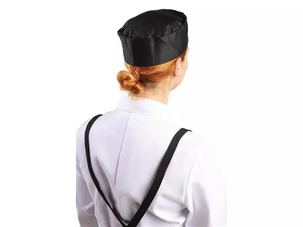 Een Whites unisex polykatoen skullcap zwart M koop je bij ShopXPress