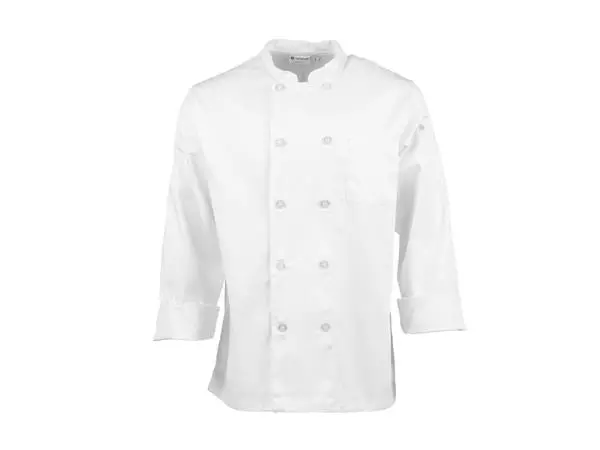 Een Chef Works Le Mans unisex koksbuis wit S koop je bij ShopXPress