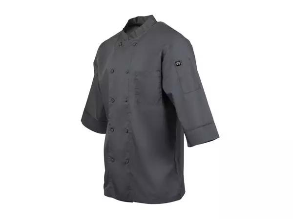 Een Chef Works unisex koksbuis grijs M koop je bij ShopXPress