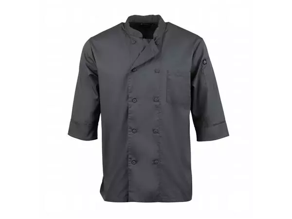 Een Chef Works unisex koksbuis grijs S koop je bij ShopXPress