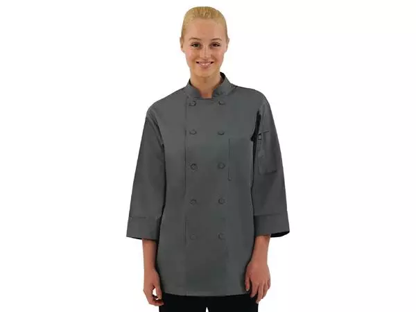 Een Chef Works unisex koksbuis grijs XXL koop je bij ShopXPress