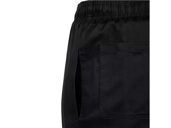 Een Chef Works unisex slim fit cargo broek zwart M koop je bij ShopXPress