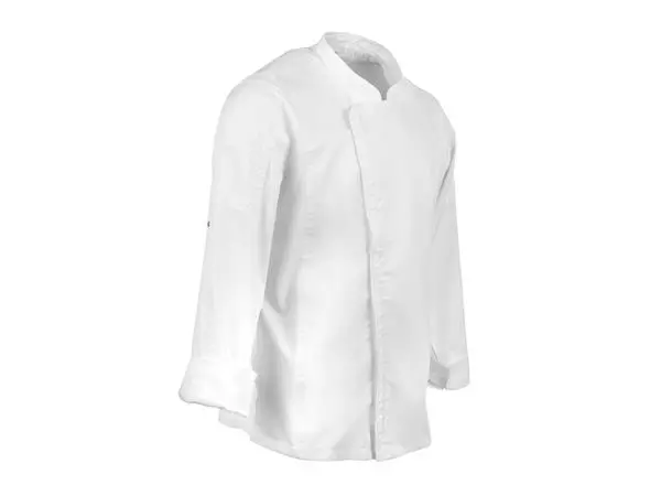 Een Chef Works Urban Hartford unisex koksbuis met rits lange mouw wit XL koop je bij ShopXPress