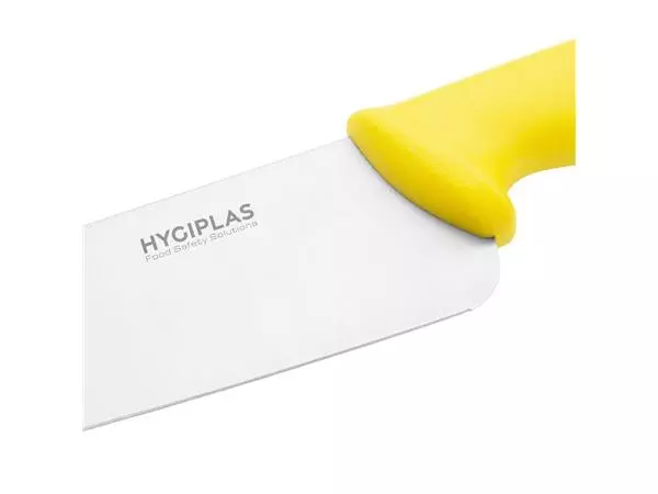 Een Hygiplas koksmes 25,5cm geel koop je bij ShopXPress