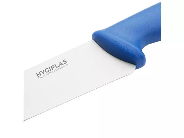 Een Hygiplas koksmes 21,5cm blauw koop je bij ShopXPress
