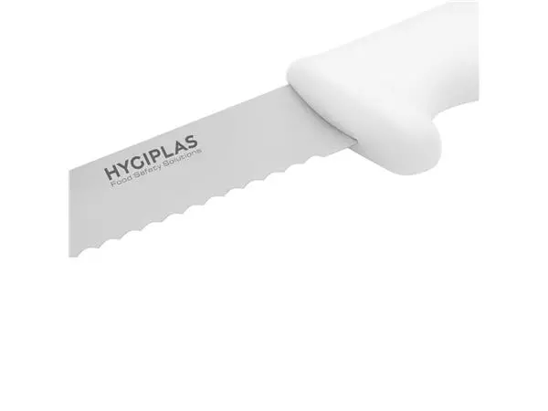 Een Hygiplas broodmes 20,5cm wit koop je bij ShopXPress