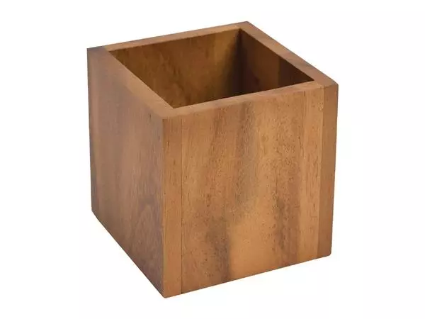 Een T&G Woodware vierkant tafelbakje koop je bij ShopXPress