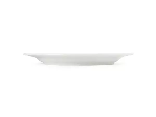 Een Olympia Whiteware witte borden met brede rand 28cm (6 stuks) koop je bij ShopXPress