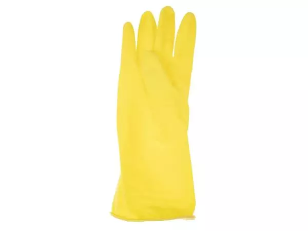 Een Jantex huishoudhandschoenen geel S koop je bij ShopXPress
