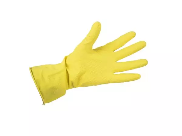 Een Jantex huishoudhandschoenen geel M koop je bij ShopXPress