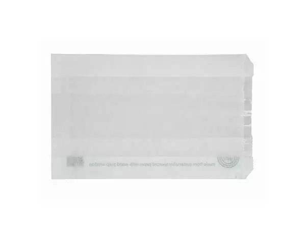 Een Vegware composteerbare glassine papieren zakjes met kijkvenster (500 stuks) koop je bij ShopXPress