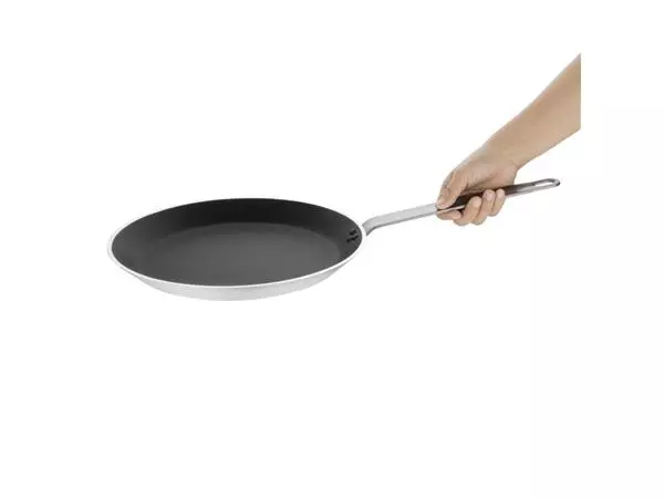 Een Vogue platinum plus geanodiseerd aluminium anti-aanbak teflon crêpepan 30cm koop je bij ShopXPress