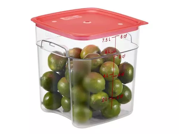 Een Cambro 7,6L FreshPro Camsquare voedselvoorraadpot koop je bij ShopXPress