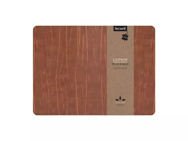 Een Securit Leather Range Ruga Placemat van gelijmd leer koop je bij ShopXPress