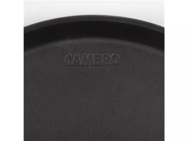 Een Cambro Treadlite rond antislip glasvezel dienblad zwart 35,5cm koop je bij ShopXPress