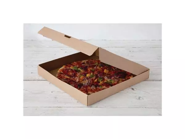 Een Fiesta Compostable composteerbare kartonnen pizzadoos 35cm (50 stuks) koop je bij ShopXPress