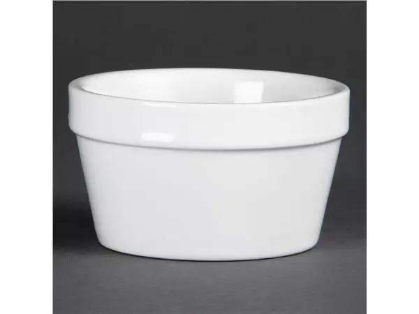 Een Olympia stapelbare ramekin wit 95mm (6 stuks) koop je bij ShopXPress